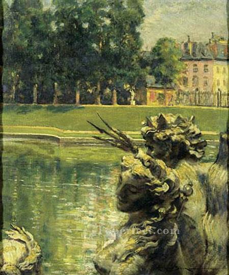 Bassin de Neptune Versalles impresionismo paisaje James Carroll Beckwith Pintura al óleo
